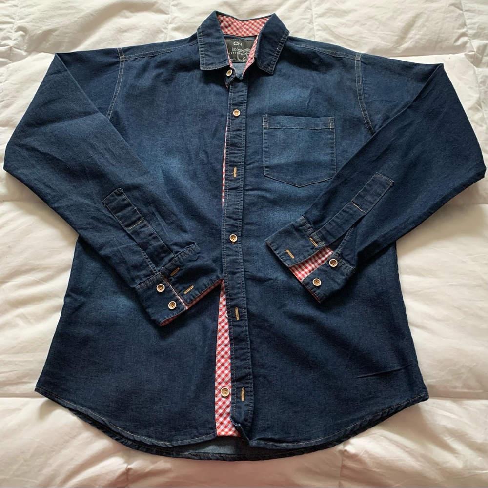 Denim men’s shirt